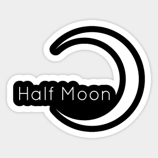 07 - Half Moon Sticker